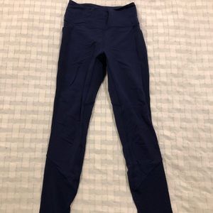 Lululemon 7/8 Leggings Navy With Pockets